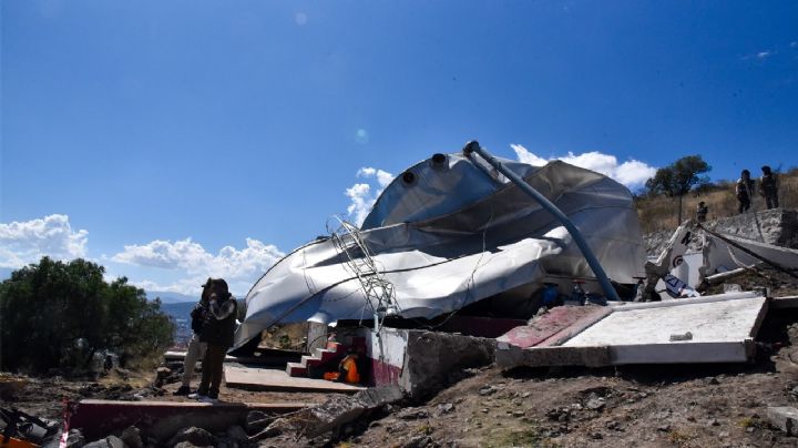 Tras desplome de tanque de agua en Chimalhuacán despliegan 10 pipas para los afectados