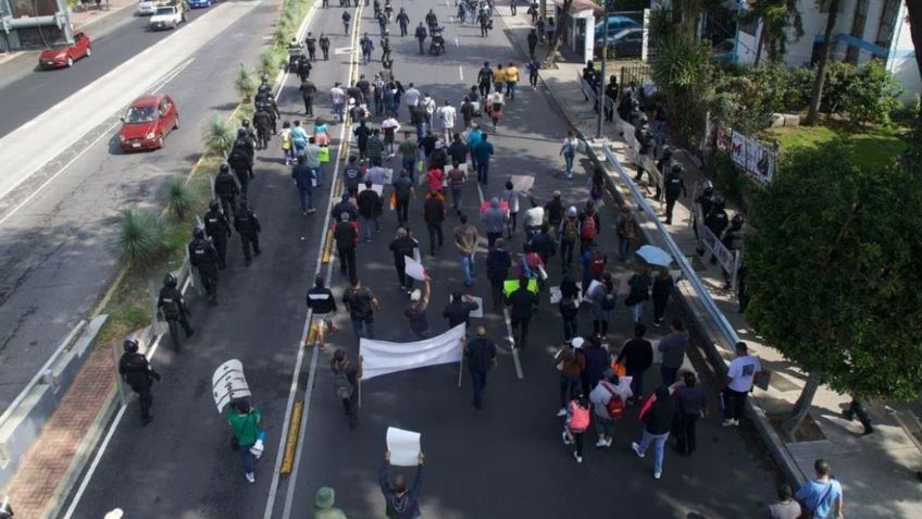Tráfico en CDMX: Se espera caos por marchas y bloqueos este 27 de noviembre en la capital