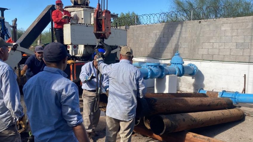 Oomapasc ofrece soluciones a medias al poblado; atienden desabasto de agua en pozo oriente