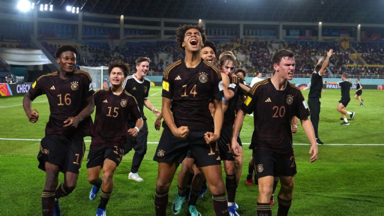 Termina el sueño de Argentina y Alemania enfrentará a Francia en la final del Mundial Sub 17