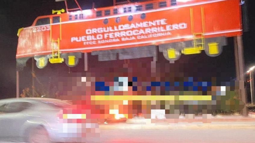 VIDEO: Cuelgan y prenden fuego a presunto sicario en Benjamin Hill, Sonora; FGJE investiga