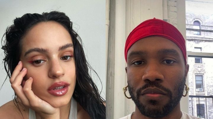 Rosalía y Frank Ocean son vistos juntos en la playa ¿son novios o hay nueva colaboración?