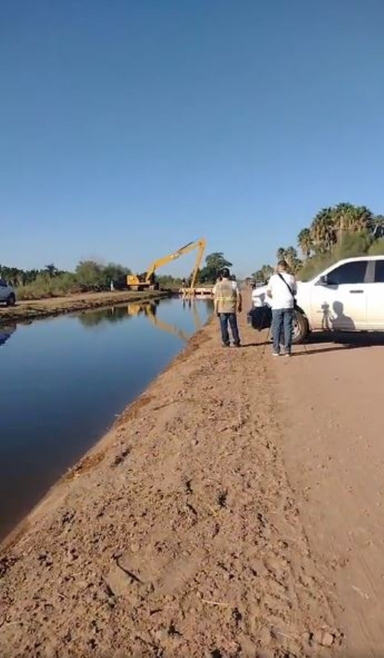 Hallan el cuerpo sin vida de una mujer en canal de Cajeme