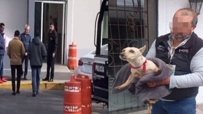 Trabajador de limpia en Naucalpan que arrojó piedra a perrito se entregó a la Fiscalía