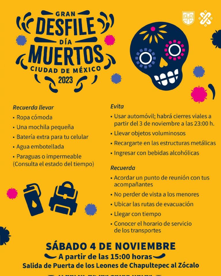 Gran Desfile de Día de Muertos en CDMX