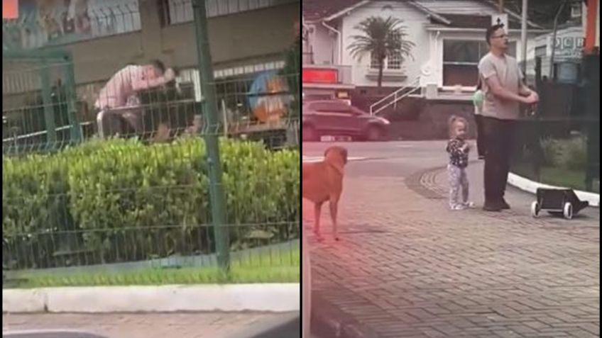 FUERTES IMÁGENES: Padre le arranca la vida a vendedor de dulces por 'agredir' a su hija