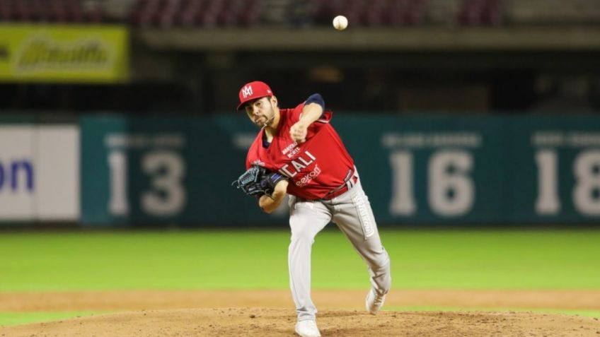 Lanzador de los Águilas de Mexicali se lleva reconocimiento por parte de la LMP