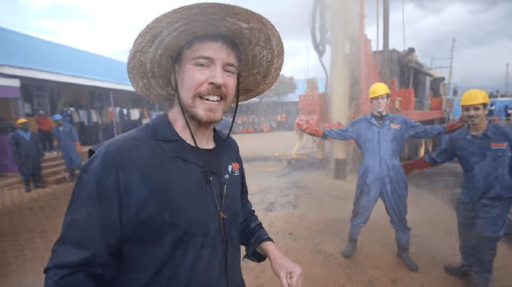 Youtuber construye 100 pozos de agua potable en África; beneficiaría a 500 mil personas