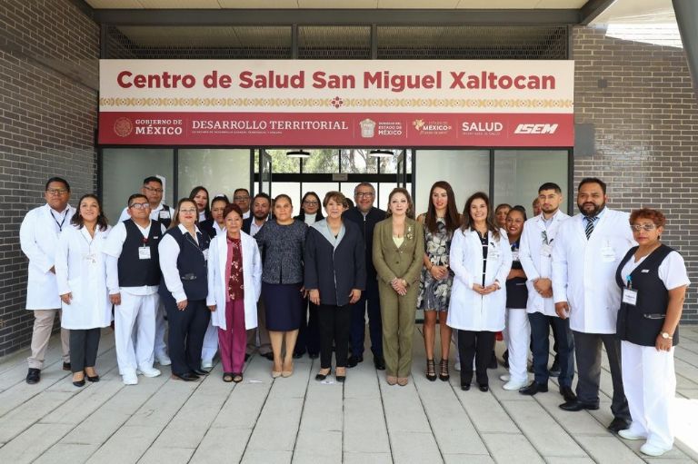 Delfina Gómez inaugura Centro de Salud en Edomex