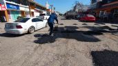 Foto ilustrativa de la nota titulada Rehabilitación de calles en Navojoa, un trabajo lento y de mala calidad