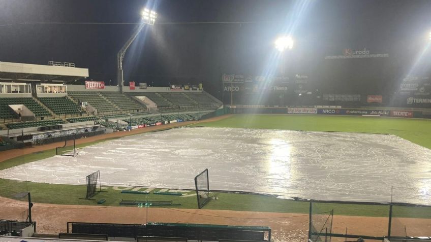 LMP: Suspenden el segundo juego de la serie entre Naranjeros y Algodoneros en Guasave