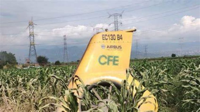 ¿Qué le pasó al helicóptero que se desplomó en Morelos?