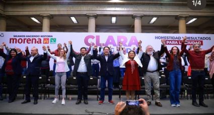 Clara Brugada presenta a su equipo para ganar la jefatura de Gobierno de la CDMX