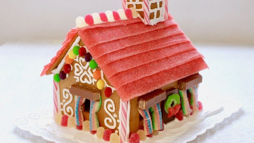 Haz una casita de pan de jengibre con tus hijos: Te pasamos la receta paso a paso