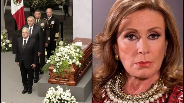 FOTO: ¿AMLO en el funeral de Consuelo Loera? Actriz lo exhibe y se vuelve la burla de X