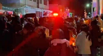 VIDEO: Así reciben los cuerpos de peregrinos atropellados en la México-Puebla en Acatzingo