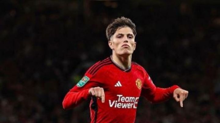 Revelan el trato a Alejandro Garnacho en la selección de Argentina por celebrar como CR7