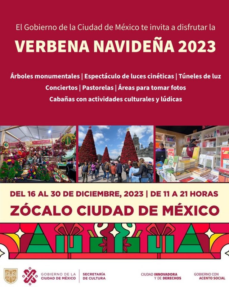 Verbena Navideña en el Zócalo