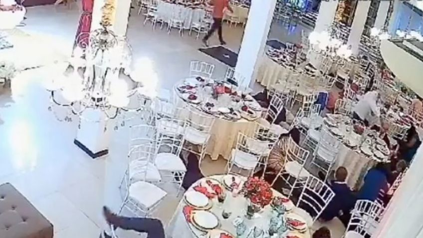 Ladrones despojan de todo a los invitados de una boda, incluso su ropa; esto sucedió en Brasil