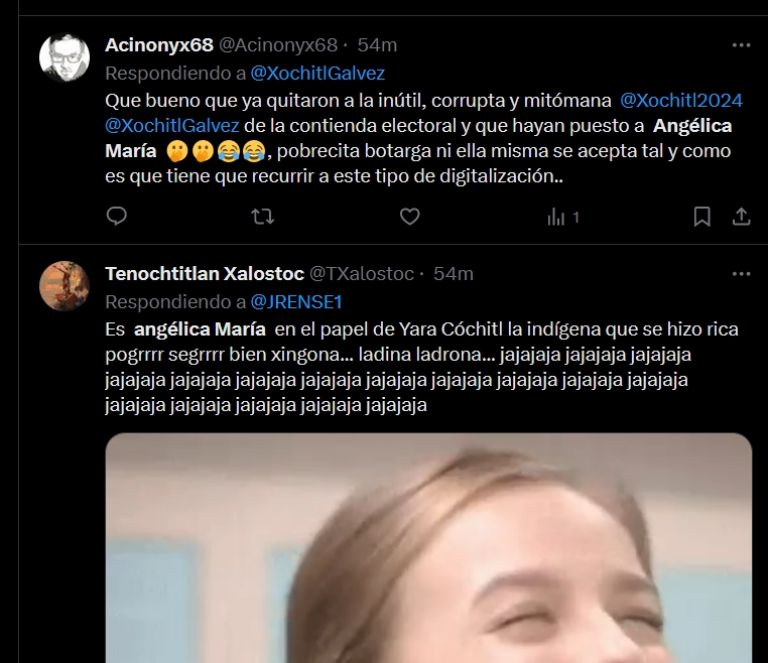 Xóchitl Gálvez se parecería a Angélica María en foto de campaña
