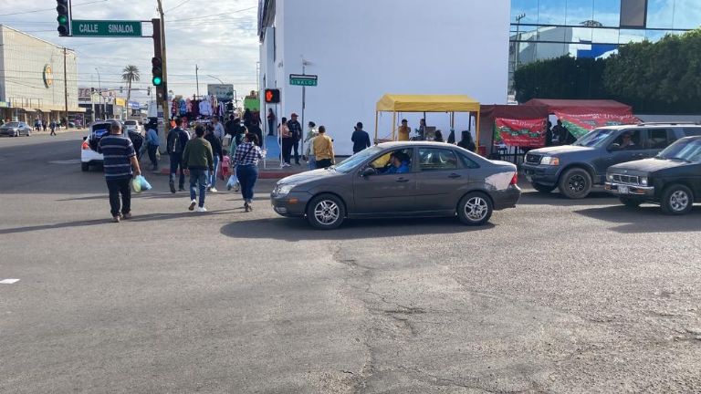 Caos en el centro de Ciudad Obregón lo provocan vendedores