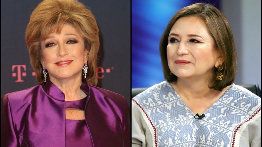 Aseguran que Xóchitl Gálvez 'abandona' las elecciones y Angélica María la sustituiría