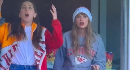 Captan Taylor Swift en VIDEO al 'gritarle' insultos a jugador en partido de Travis Kelce