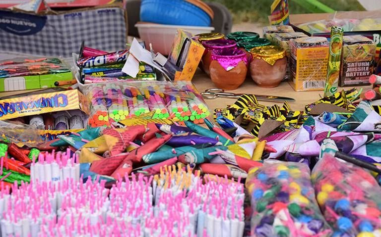 Peligros de la quema de pirotecnia en CDMX. Foto: Internet