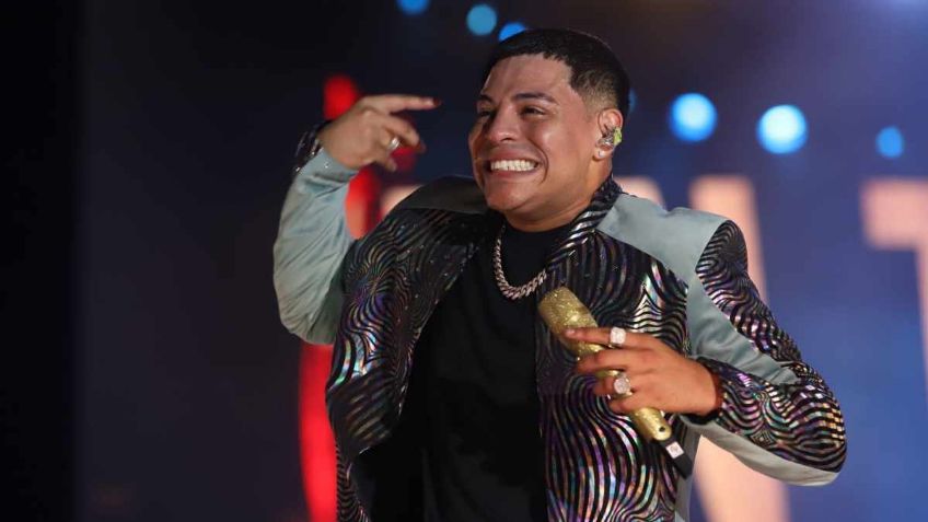 Tras una intensa noche de fiesta, Eduin Caz de Grupo Firme termina con golpe en el rostro