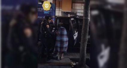 Policías capitalinos brindan auxilio a anciana desorientada que no sabía como regresar a casa