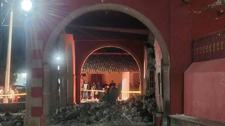 Fuerte explosión causa destrozos en iglesia de Hidalgo; testigos sufren crisis nerviosas