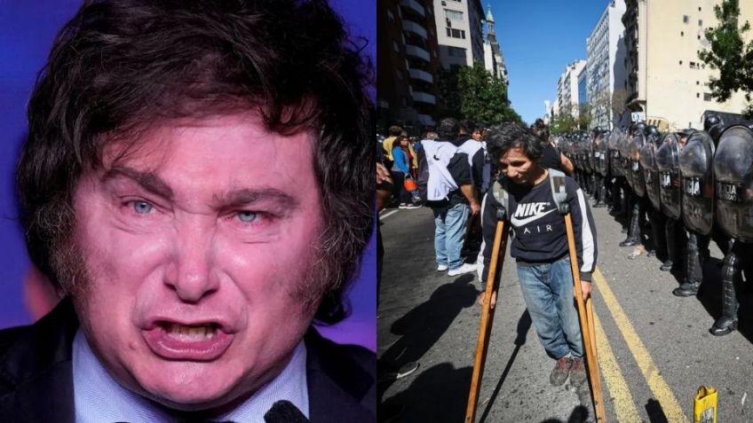 VIDEO: Primera gran protesta contra el gobierno de Javier Milei en Argentina
