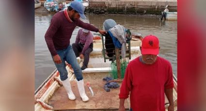 Realizan rescate de tres tripulantes de una embarcación menor, alrededor de Bahía de Lobos