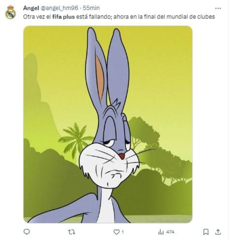 Fanáticos 'tunden' a la FIFA tras la caída de la señal de la final del Mundial de Clubes