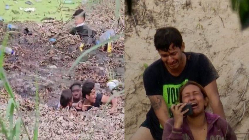 VIDEO: Graban la muerte de dos migrantes que intentaron cruzar el Río Bravo