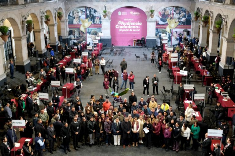 Audiencia Ciudadana de Delfina Gómez 