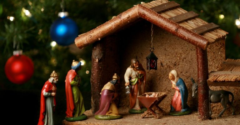 Representación del Nacimiento del niño Jesús