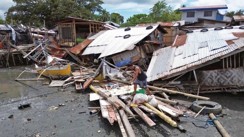 Filipinas: Al menos 5 muertos y 4 heridos tras terremoto de magnitud 7.6