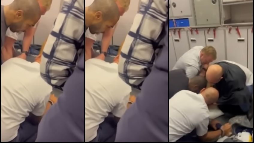Con cinta adhesiva, pasajeros de un vuelo en EU atan y amordazan a un hombre en crisis