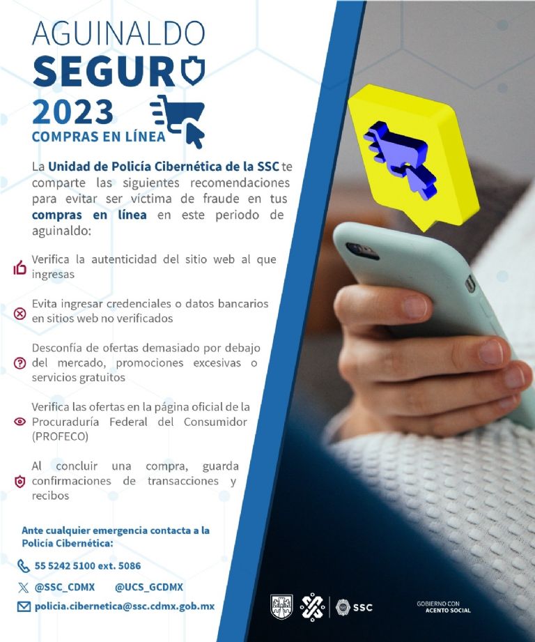 Protege tu aguinaldo en línea 