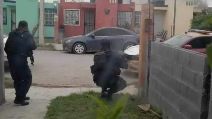 Aseguran 2 vehículos del Grupo Escorpión tras ataque a la Guardia Estatal en Matamoros