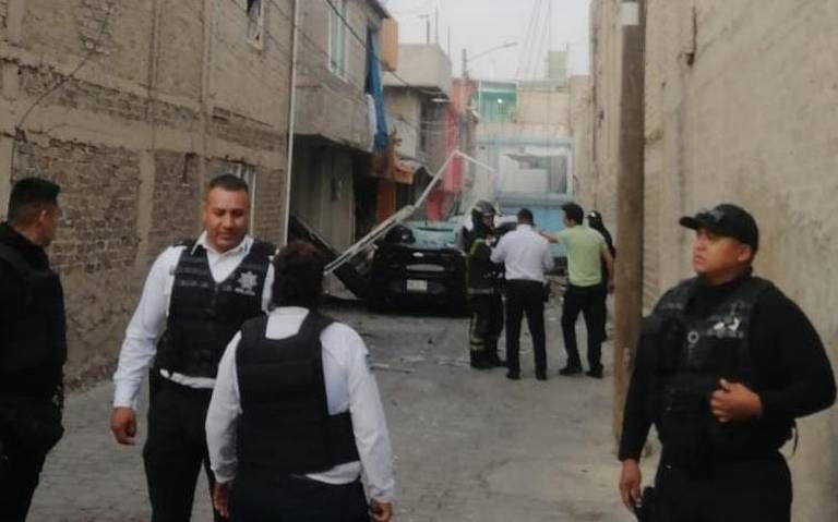 Reportan explosión de gas en Nezahualcóyotl; dos personas resultaron heridas