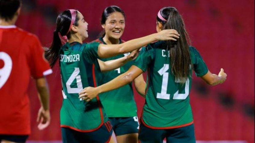 Selección Mexicana Femenil termina invicta el 2023 tras vencer a Trinidad y Tobago
