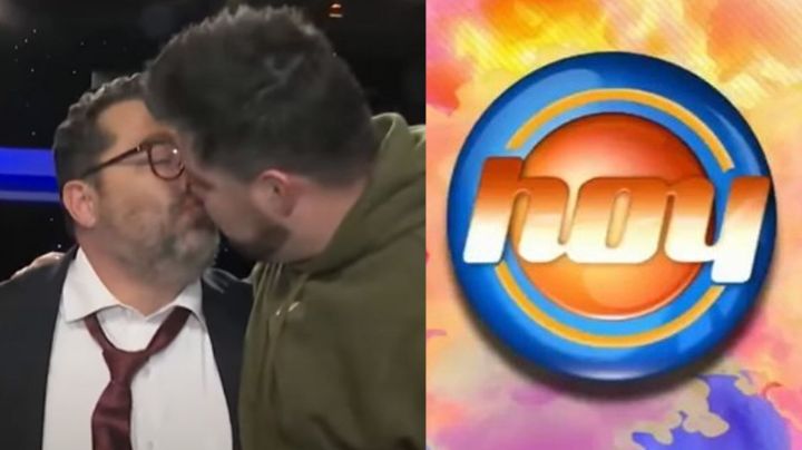 Tras beso con actor, conductor de Televisa baja 17 kilos y vuelve irreconocible a 'Hoy'