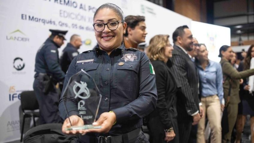 Policía del año en Querétaro: Reconociendo el compromiso y sacrificio de esta mujer