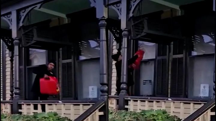 VIDEO: Mujer intenta quemar la casa de Martin Luther King Jr; policías la someten