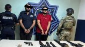 Caen tres sujetos en Ciudad Obregón con armas largas, equipo táctico y 400 dosis de droga