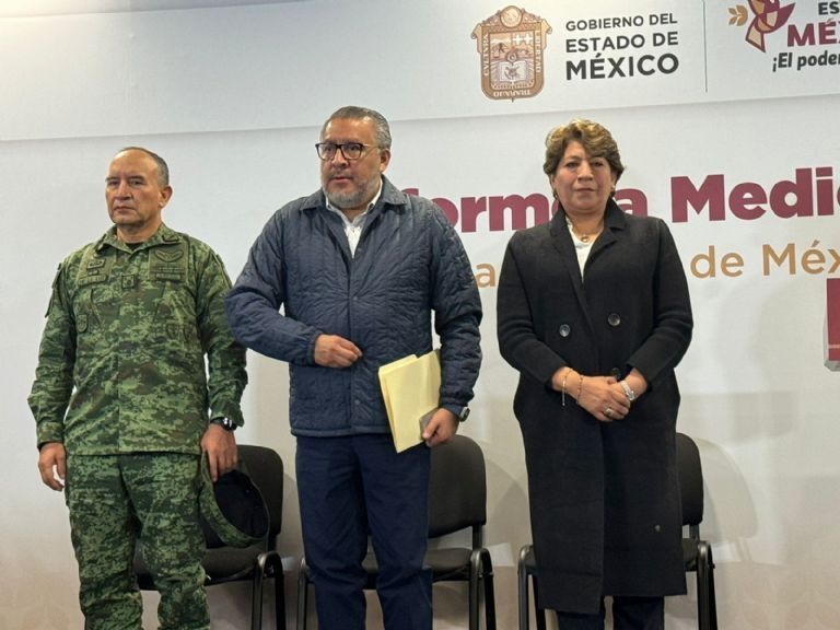 Delfina Gómez pide paz en el Estado de México