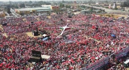 Alejandra del Moral cierra precampaña en Texcoco, tierra de Delfina Gómez