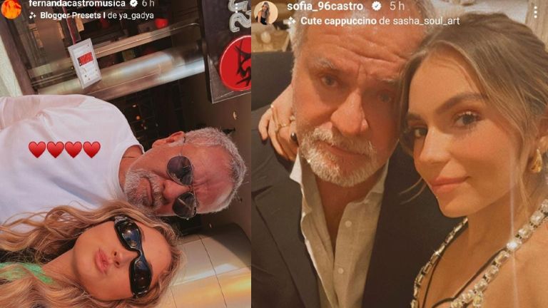 El Güero está con sus hijas en Las Vegas